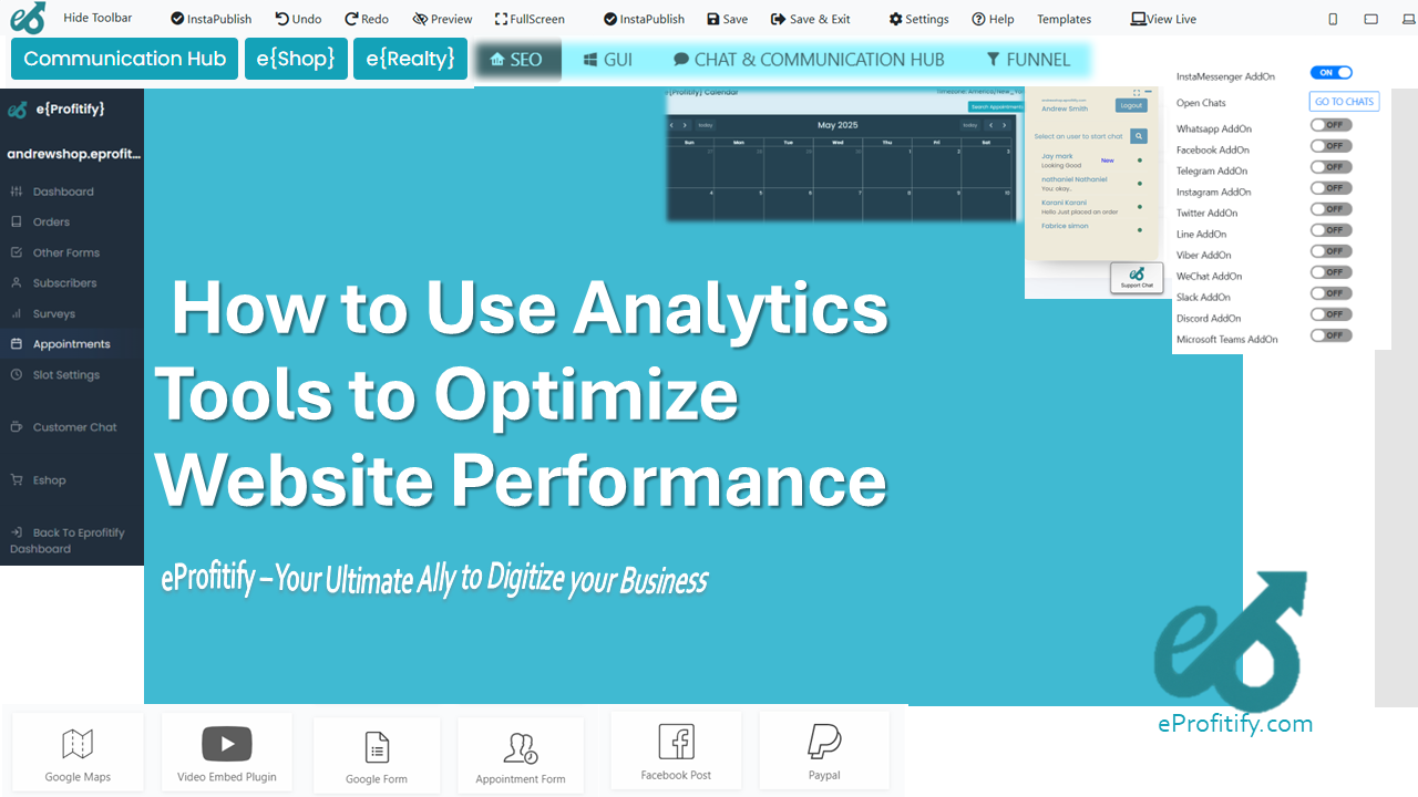 How to Use Analytics Tools to Optimize Website Performance